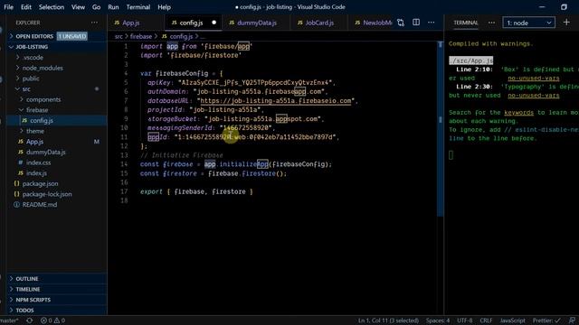 Job Listing App | React js project (Hooks, Material UI, Firebase) - Part 9 смотреть онлайн