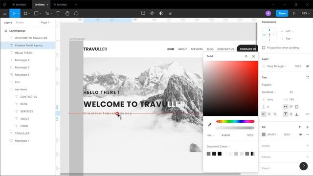 Getting Started with Figma | Web Design Tutorial | UI/UX Design Tutorial in Nepali смотреть онлайн