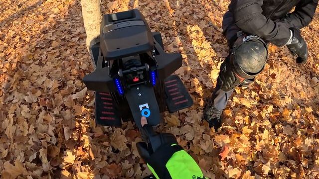 Begode T4 Suspension Electric Unicycle - POV Riding Review