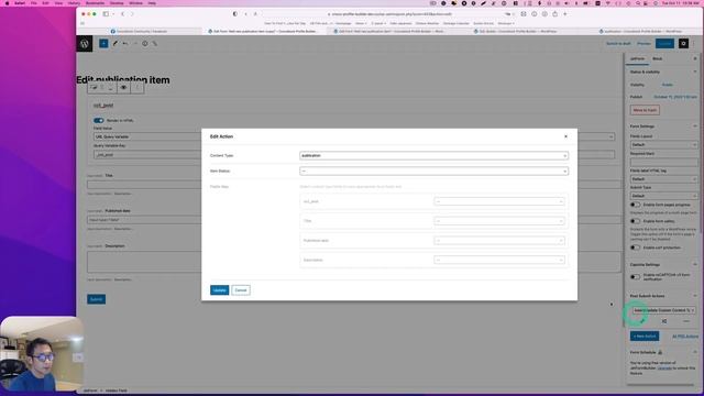 How to add/edit Custom Content Type (CCT) content using Jetformbuilder смотреть онлайн
