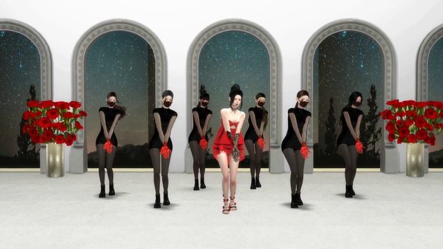 sims4 mmd dance - jisoo - Flower смотреть онлайн