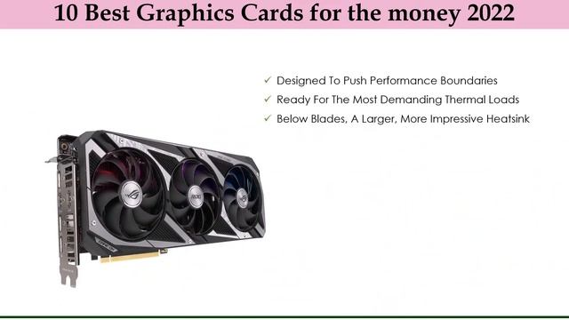 ✅ The 10 Best Graphics Cards For The Money 2022 | GRAPHICS CARDS | NVIDIA GRAPHICS CARDS ? смотреть онлайн