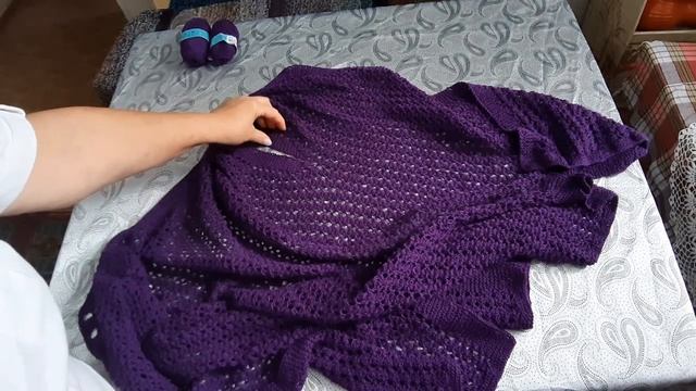 АЖУРНЫЙ КАРДИГАН - с описанием смотреть онлайн