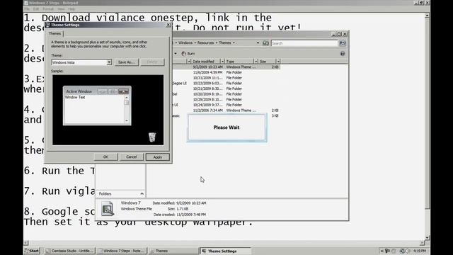 How to get the Windows 7 Look смотреть онлайн