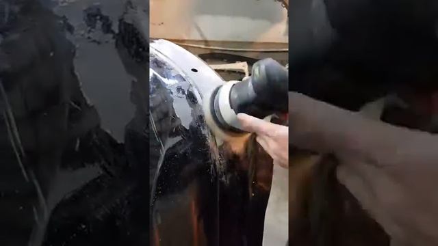Выравнивание бампера при помощи фена. смотреть онлайн