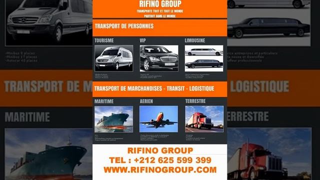 RIFINO LIMOUSINE +212625599399 TANGER NADOR RABAT CASABLANCA MAROC смотреть онлайн
