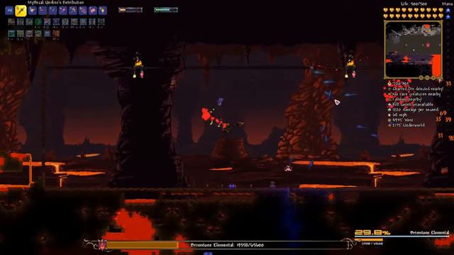 Terraria Calamity : Brimstone Elemental смотреть онлайн