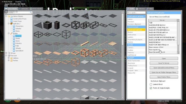 Comment utiliser l'outil liaison et Advanced Duplicator sur GMod ( NxServ ) смотреть онлайн