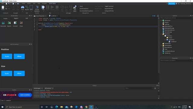 How to Tween Roblox Guis | (POSITION ONLY) смотреть онлайн