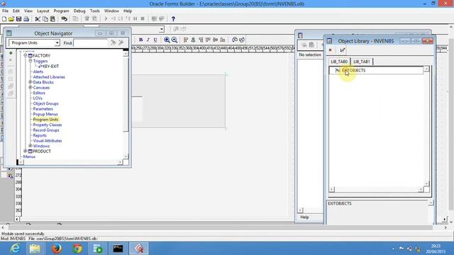 Tutorial 12- For beginners - Creating a form with Oracle Form Builder 10G Hindi-Urdu Complete Cours смотреть онлайн