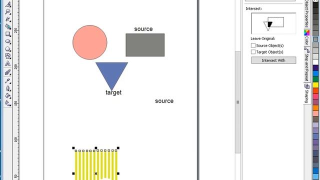 Trim & Intersect CorelDraw. смотреть онлайн