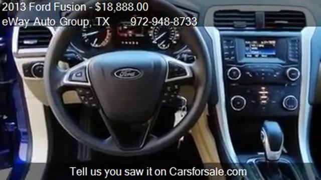 2013 Ford Fusion SE SEDAN AUTOMATIC FINANCING for sale in Ca смотреть онлайн