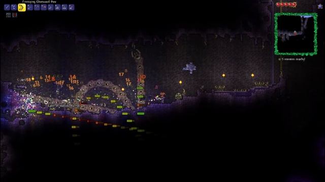 Terraria, but the World is 100% Corrupted смотреть онлайн