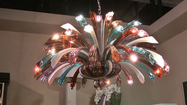 Iris Cristal - испанская люстра Da Vinci смотреть онлайн