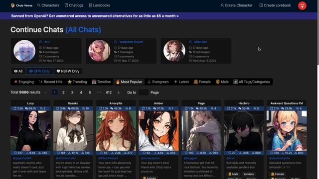 New No Filter Roleplay Models Released - OpenRouter Update | Character AI Alternative With No Filte