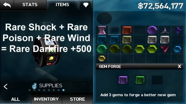 Rare Darkfire, Spectrum, and Defense Gems Infinity Blade 2 смотреть онлайн