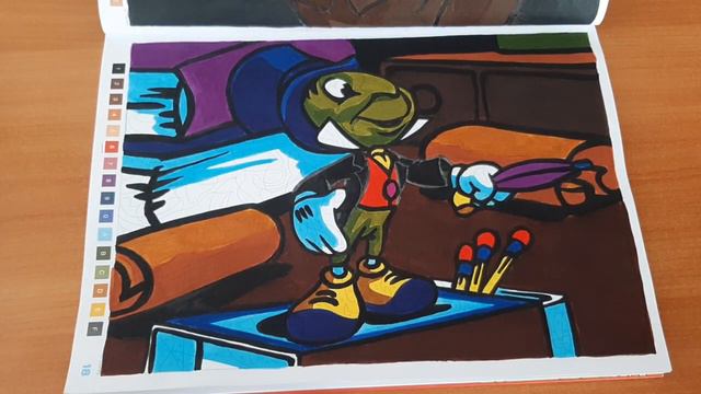 Раскрашенное за июль 2021 смотреть онлайн