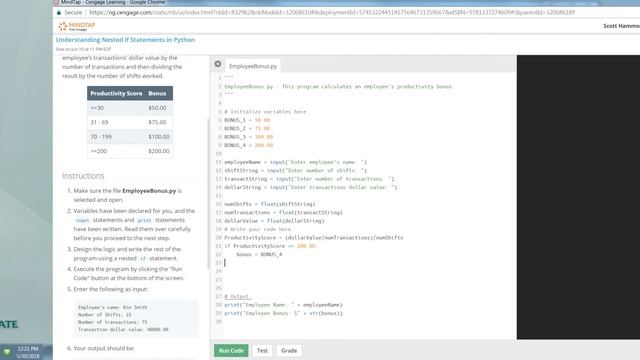 COP1000 Understanding Nested if Statements in Python смотреть онлайн