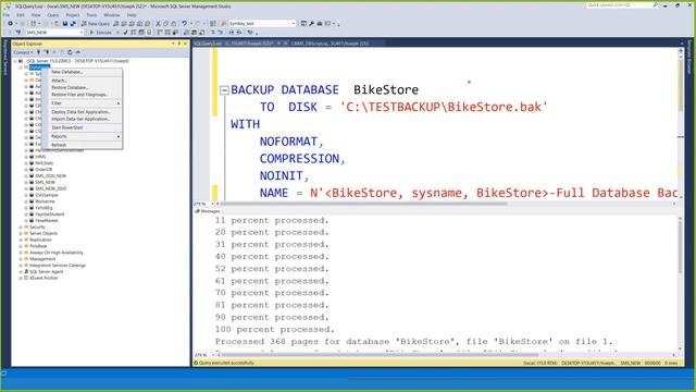 Part 20 SQL Server Administration in Amharic Language Restore from Backup смотреть онлайн