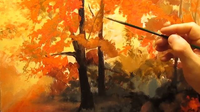 КАК НАПИСАТЬ ТУМАН КАРТИНА МАСЛОМ 50 на 79 см А МИШИН смотреть онлайн