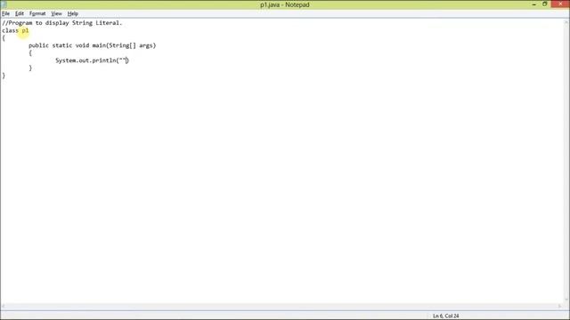 Java Hello World Program смотреть онлайн