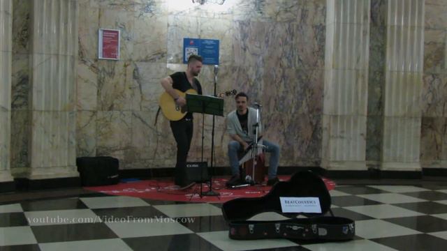 Музыка в метро / Таганская / BeatCoustics // 2017 смотреть онлайн