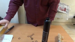 Колба 0,5 литра, алюминиевая для дозаправки Добермана.