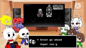 Undertale reacts to Help from the void  // phase 3 - 4 // Gacha Club// Undertale//