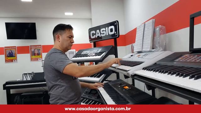 TECLADOS YAMAHA YPT 360 - PSR EW300 - HINO 336 - SEMPRE BRILHAR DEVEMOS - CASA DAS ORGANISTAS смотреть онлайн