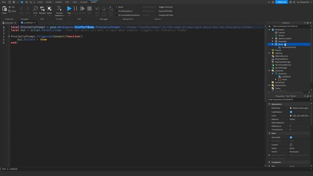 HOW TO MAKE A E TO OPEN A GUI 🛠️ Roblox Studio Tutorial смотреть онлайн