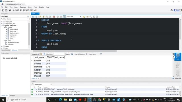 GROUP BY CLAUSE IN MySQL смотреть онлайн