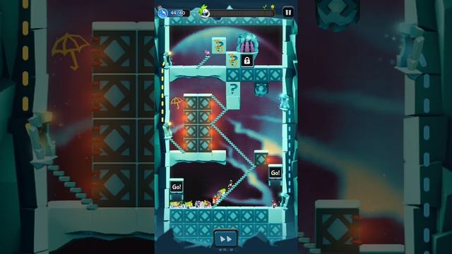 Lemmings. World 15 - Crystalline. Level W 74-18. Walkthrough. смотреть онлайн