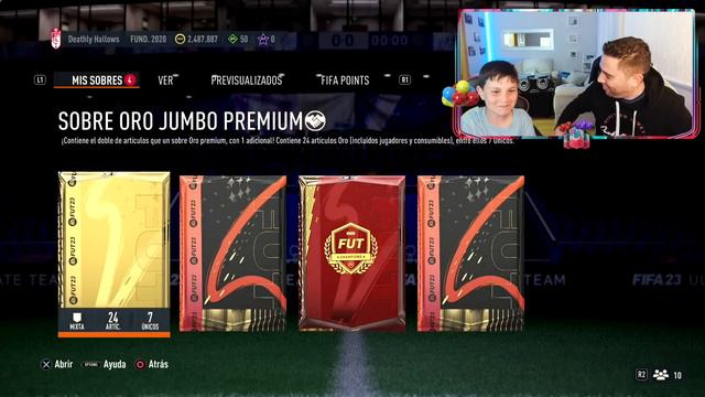 ABRIMOS EL NUEVO ICONO PRIME/WC 89+ EN FIFA 23 Y MINIKIKI OS VUELVE A RETAR !! смотреть онлайн