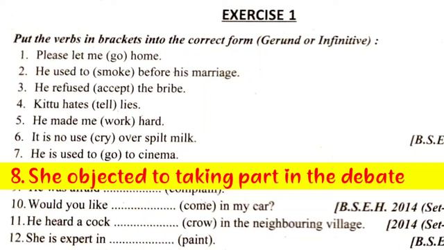 Tricks Non finite Verbs | Exercises of Non finite Verbs | Non finite verbs Class 10 | Non finites смотреть онлайн