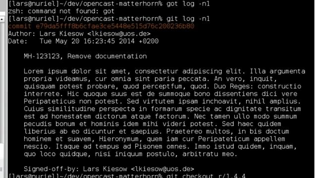 Opencast Matterhorn -- Git Webinar смотреть онлайн