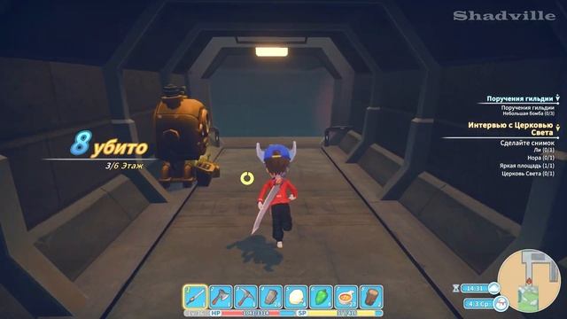 Зима. Большой дом с прачечной и открытие моста ☀ My Time At Portia Прохождение #32 смотреть онлайн