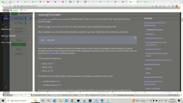How to Install Qt with WebAssembly on Windows 10 смотреть онлайн