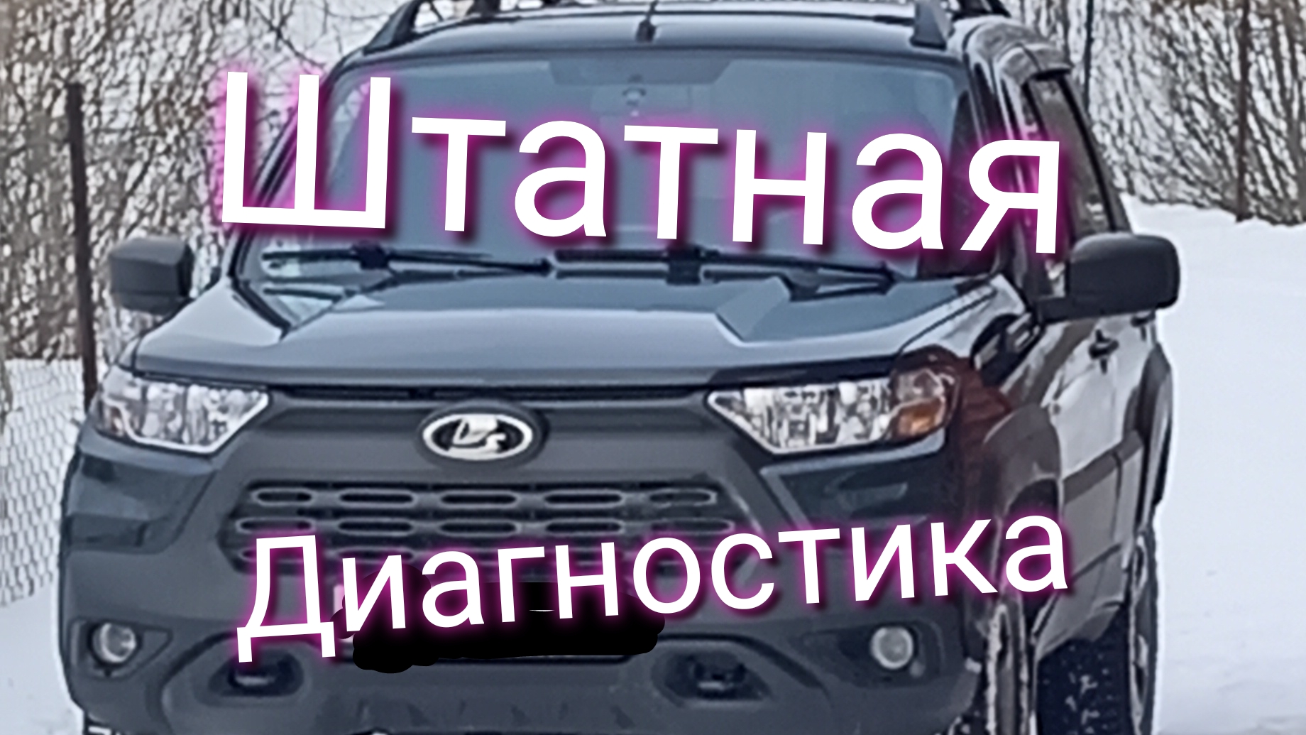 Лада Нива Тревел / Штатная диагностическая система #ниватревел #ладанива #диагностикаавто смотреть онлайн