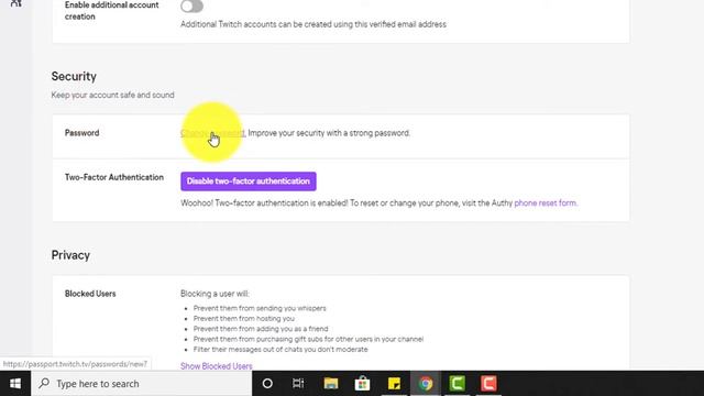 How to change Twitch Account Password смотреть онлайн