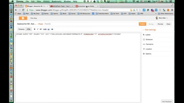 How to Embed Videos in Blogger смотреть онлайн