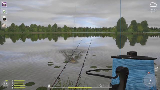 Russian Fishing 4 - The Amber Lake - Gameplay Carp Fishing - #136 смотреть онлайн