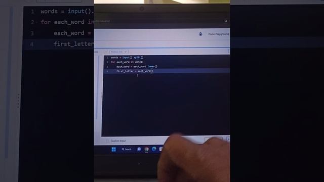Coding practice_21B//ccbpnxtwave//check first letter and last Letter of word//python// ccbp смотреть онлайн