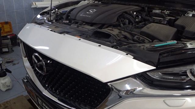 Оклейка Mazda 6 в полиуретановую пленку – бронирование: капот фары зеркала бампер крыша смотреть онлайн