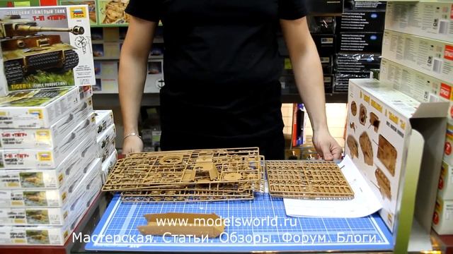 Обзор пластиковых моделей от фирмы Звезда. Пантера и КВ-1 1940 года выпуска в масштабе 135. смотреть онлайн