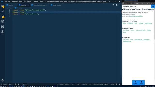 Adding Accounts Data To Our Vuex Store #11 - Vue Projects смотреть онлайн