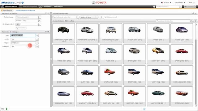 Microcat LIVE - Toyota - Identification de véhicules смотреть онлайн