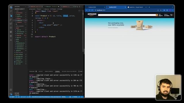 Build Your Own Amazon: Master NextJS, GraphQL, Redux Toolkit & Graph CMS смотреть онлайн