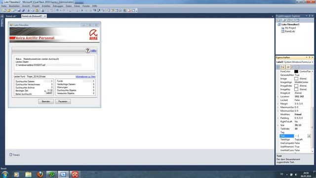 Making OF Luke Filewalker___Visual Basic 2010 Fun Virus _ 2 смотреть онлайн