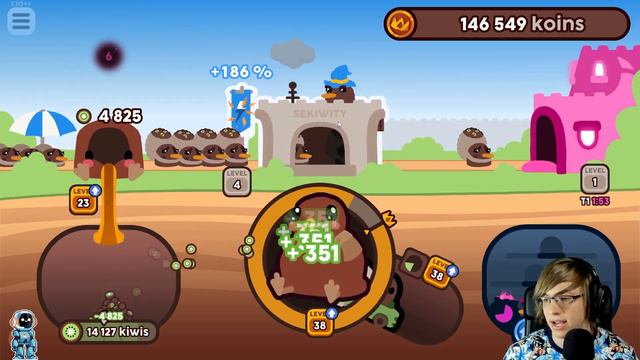 Building A Kiwi Empire! Funny New Clicker Game! | Kiwi Clicker смотреть онлайн