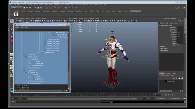 Exporting FBX Assets from Maya - Part 2 смотреть онлайн